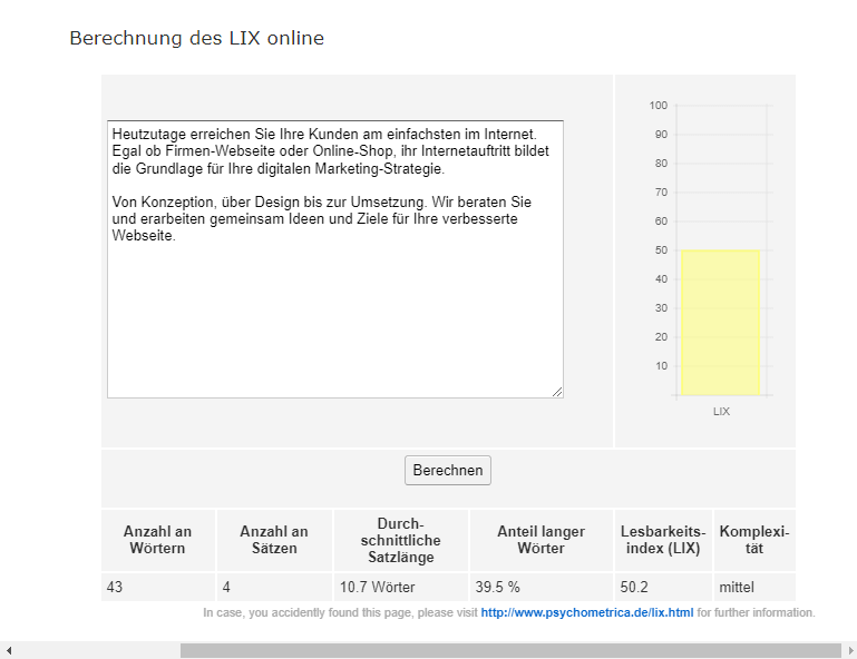 Psychometrica Lix: Nach der Optimierung